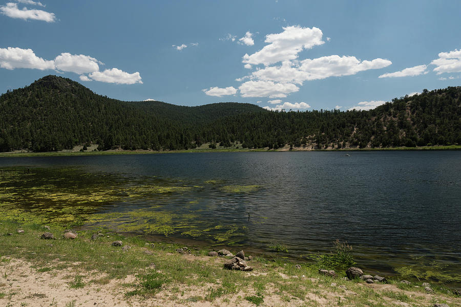 Quemado lake, in southwest New Mexico. Photograph by Mike Helfrich - Pixels