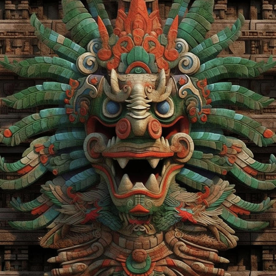 Quetzalcoatl by Robert Trask