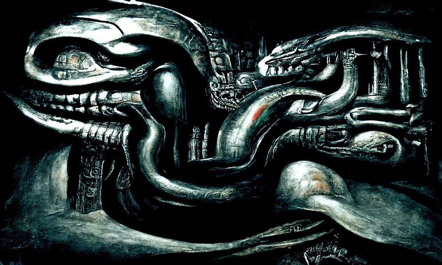 Quetzalcoatl, The Serpent God, 03 Painting by AM FineArtPrints
