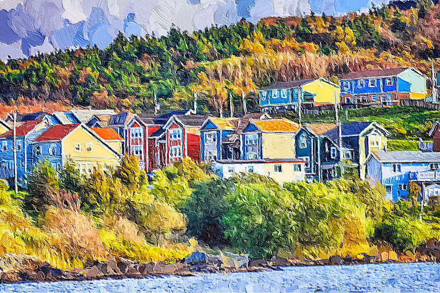 Quidi Vidi St.Johns Newfoundland Digital Art by Tatiana Travelways