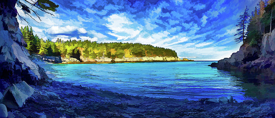 Quiet Cove at Cutler Photograph by ABeautifulSky Photography by Bill Caldwell