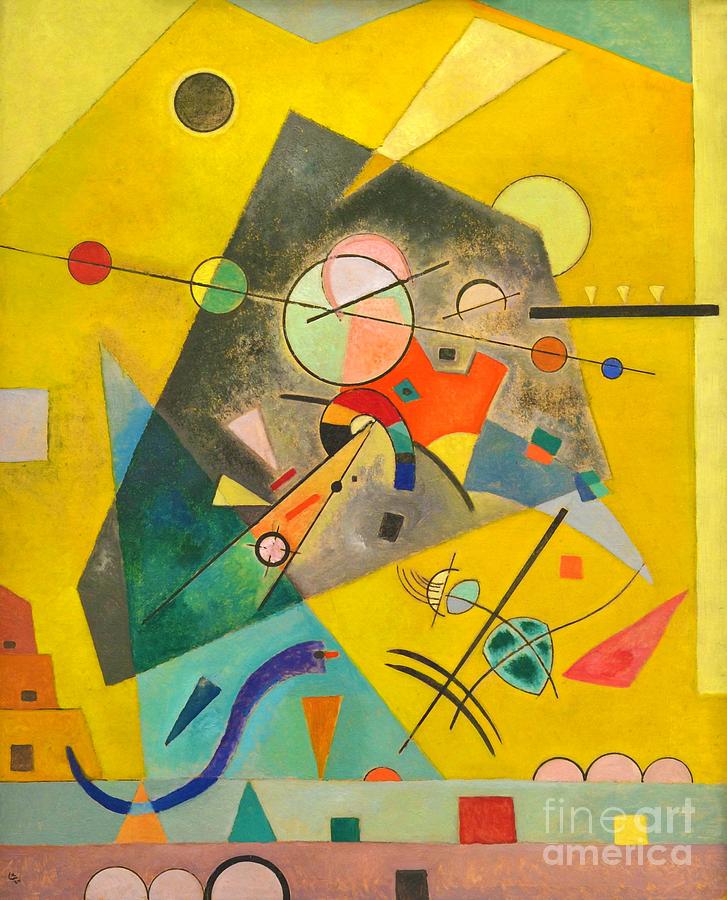 Wassily Kandinsky Painting - Quiet Harmony by Wassily Kandinsky