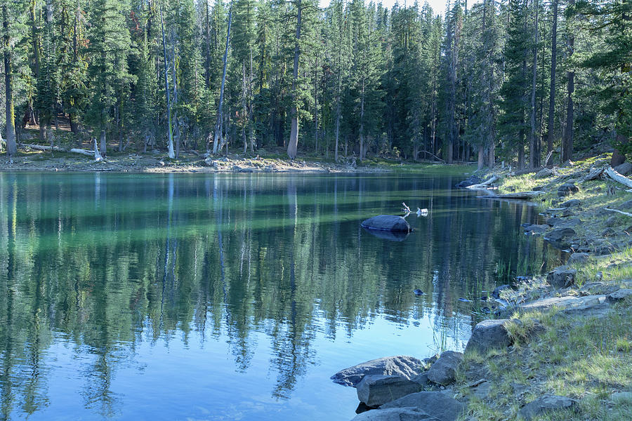 Quiet Lake Photograph by Randy Robbins