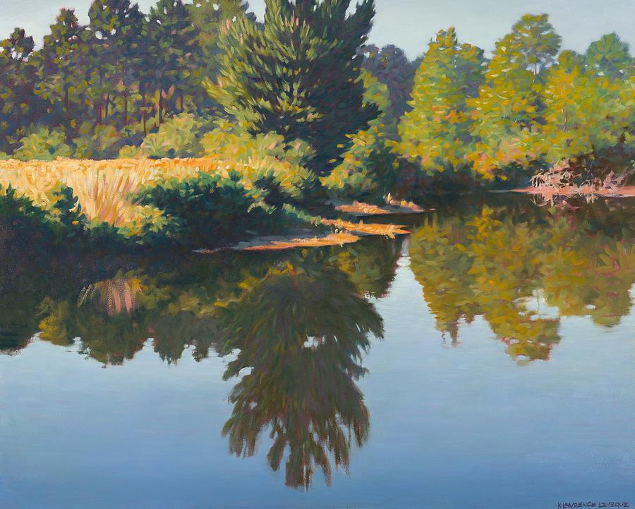 Quiet Pond - Legacy Collection Painting by Kevin Leveque