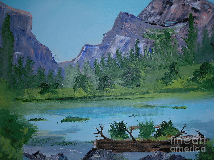 Quiet Trek Painting # 205 Painting by Donald Northup