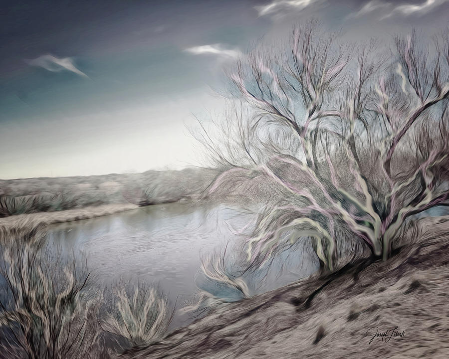 Peaceful Digital Art - Quiet_Mind_20210328 by Joseph Liberti Peaceful Digital Art - Quiet_Mind_20210328 by Joseph Liberti