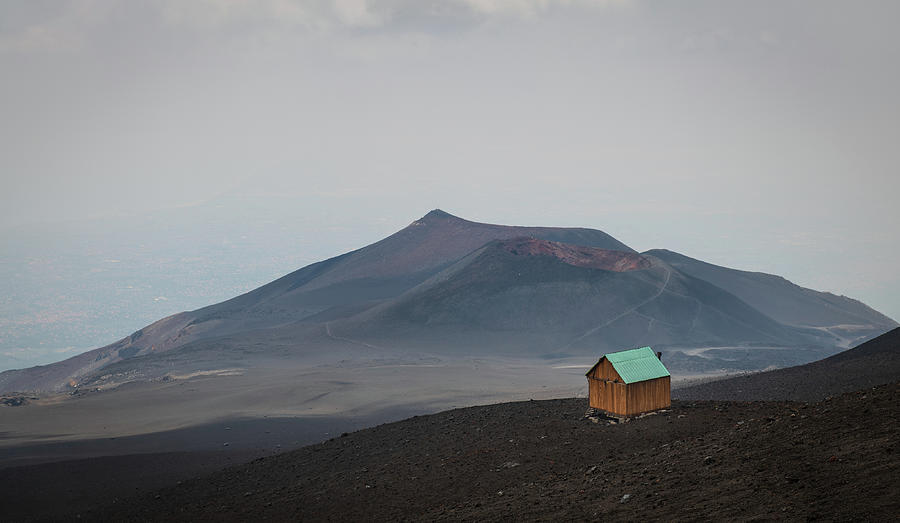 Quietnes on top of the volcano Photograph by Mirko Chessari