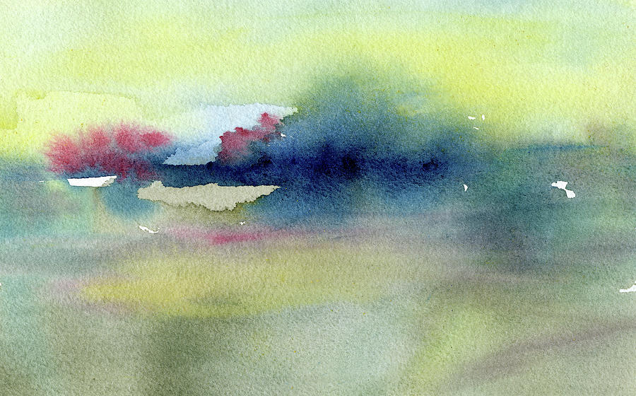 Quietude - Abstract Watercolor Painting by Susan Porter - Fine Art America