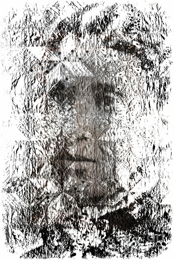 Quilt Portrait Digital Art by Jean OKeeffe Macro Abundance Art