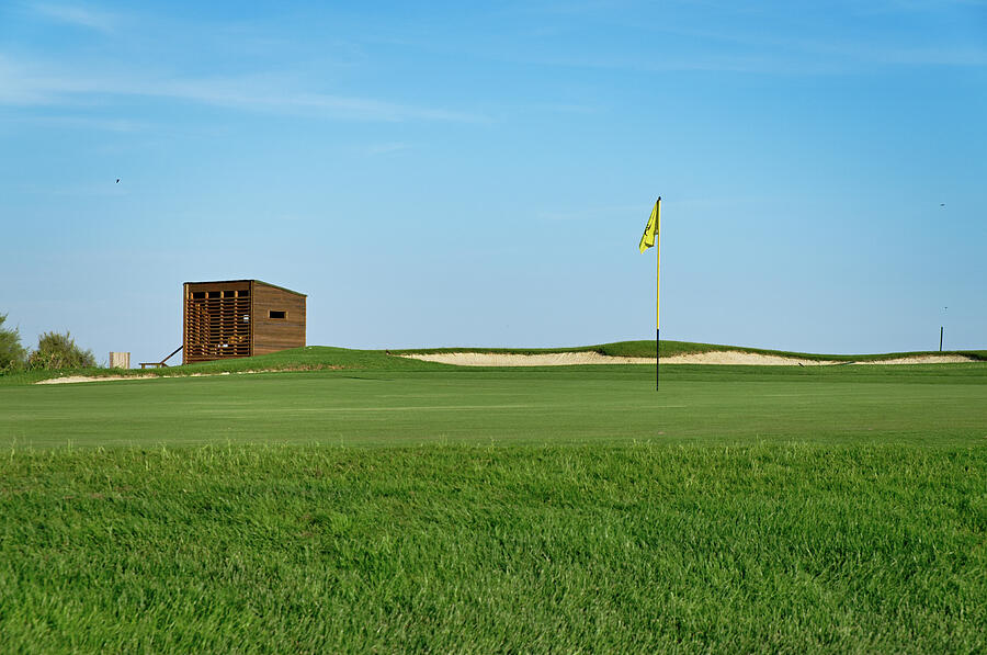 Quinta do Lago Golf Course and Birdwatching Tower Photograph by Angelo DeVal