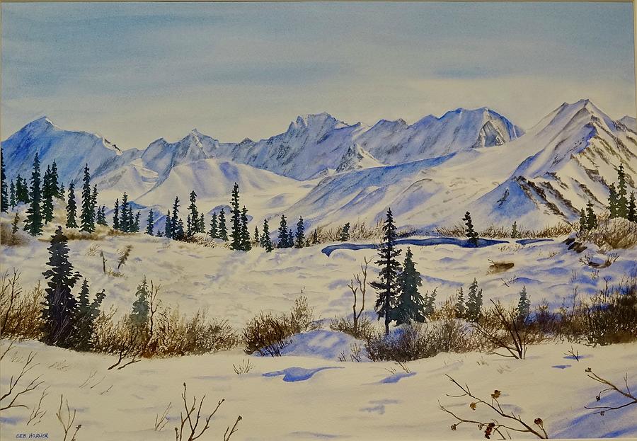 Quintessential Alaska Painting by Deborah Horner