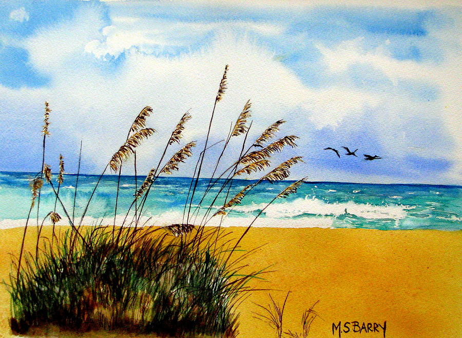 Quintessential Florida Painting by Maria Barry
