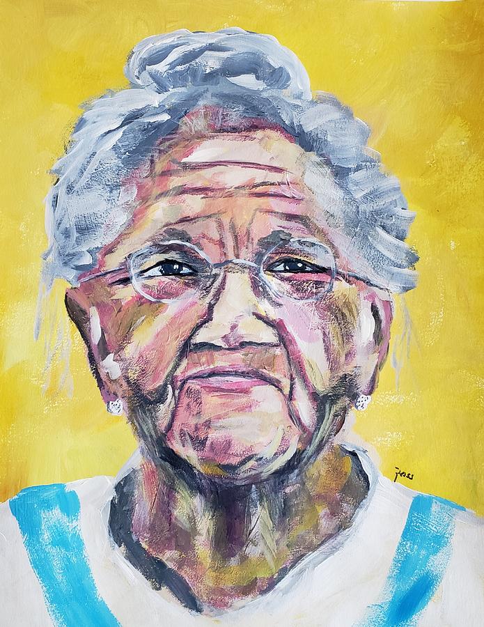 Quintessential Grandmother Painting by Mark Ross