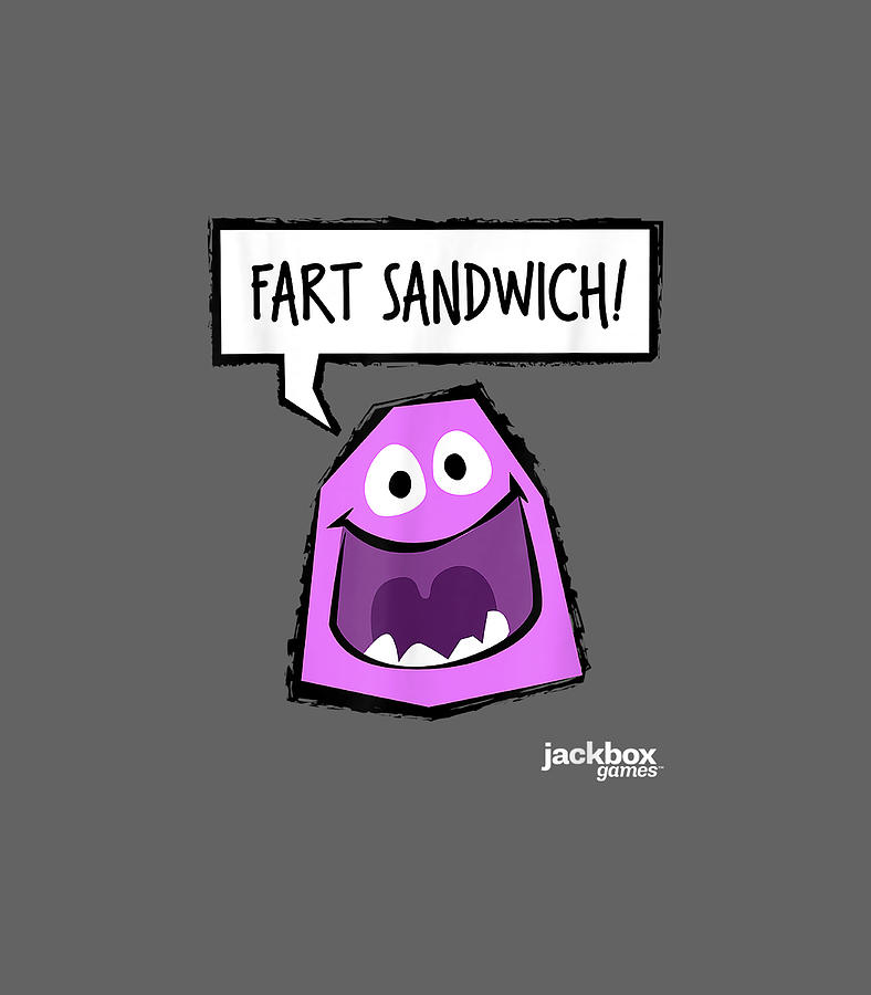 Quiplash Fart Sandwich TShirt Digital Art by Rosall Skyla - Pixels