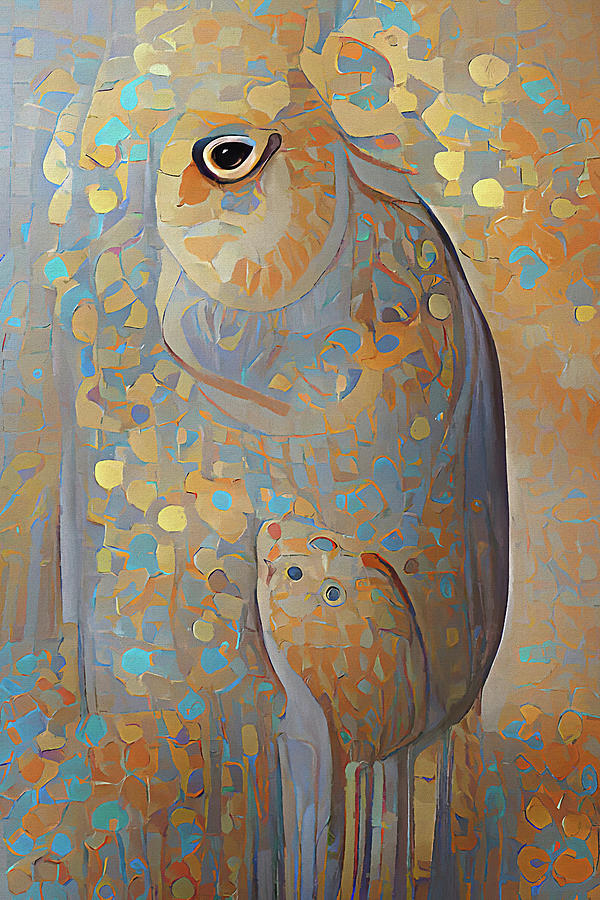 Quirky Owls 19 Digital Art By Denise Love Fine Art America