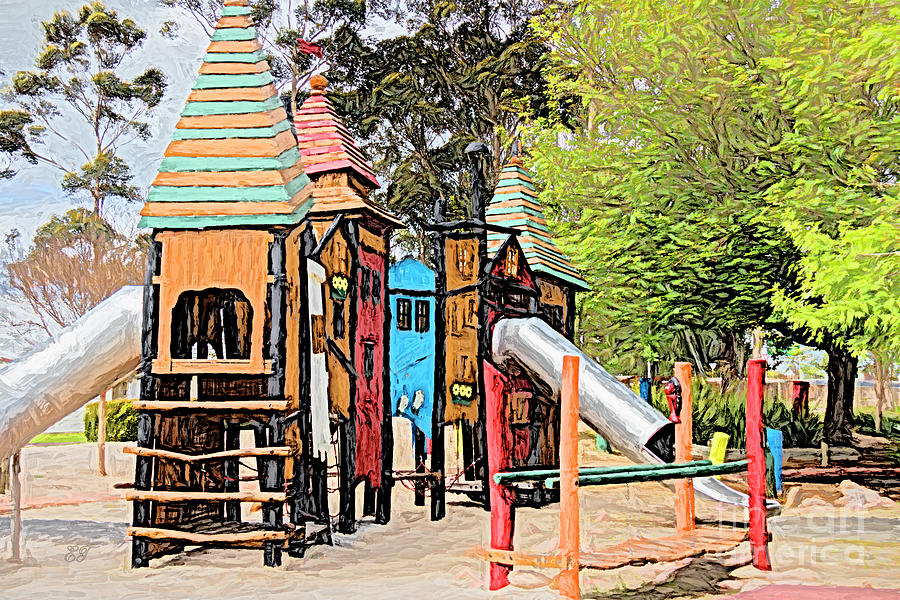 Quirky Playground Photograph by Elaine Teague