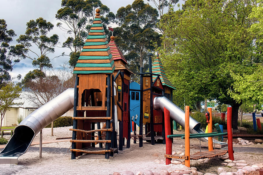 Quirky Playground 2 Photograph by Elaine Teague