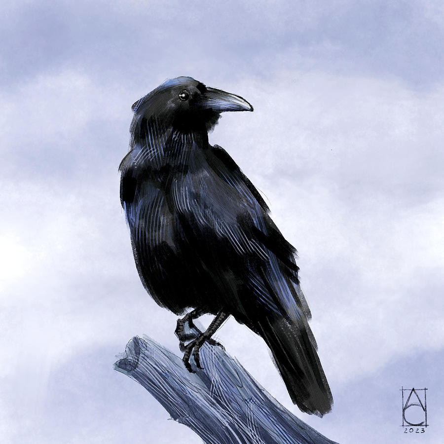 Quoth the Raven Nevermore Digital Art by Antonio Com - Fine Art America