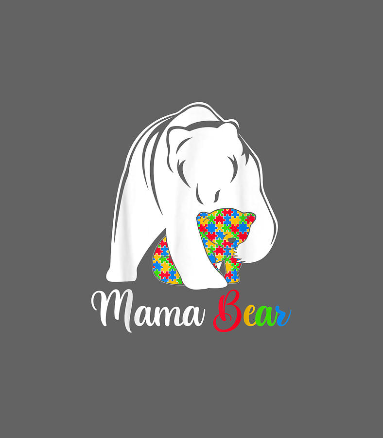 Autism Bear Family - Mama Bear