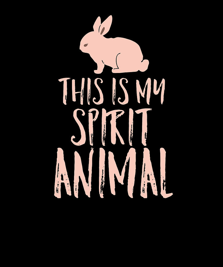 Rabbit Spirit Animal Digital Art by Manuel Schmucker - Pixels