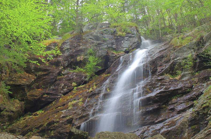 Race Brook Falls Lower Falls In Spring Photograph