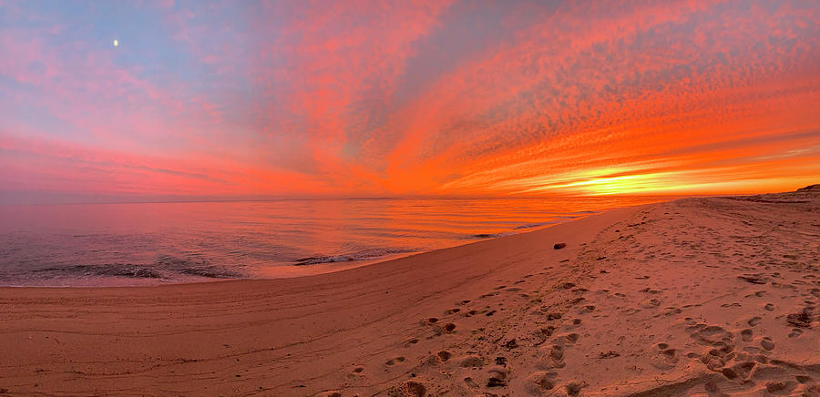 Race Point Beach at Sunset Photograph by Brian Caldwell