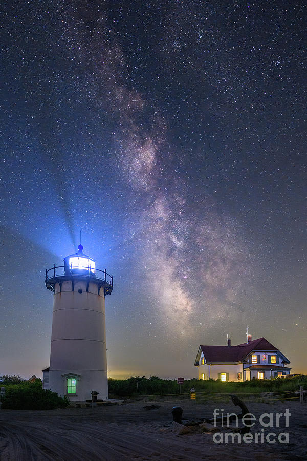 Race Point Lighthouse Photograph by Simone Brogini - Fine Art America