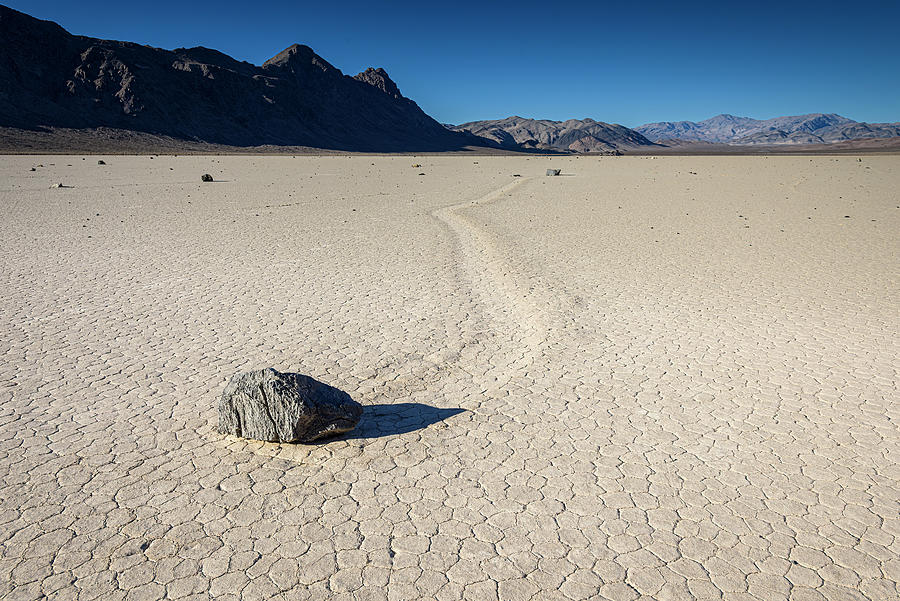 Death Valley National Park Photograph - Racetrack in Death Valley by Marla Brown