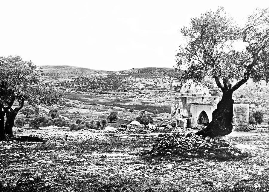 Rachel Tomb in 1910 Photograph by Munir Alawi