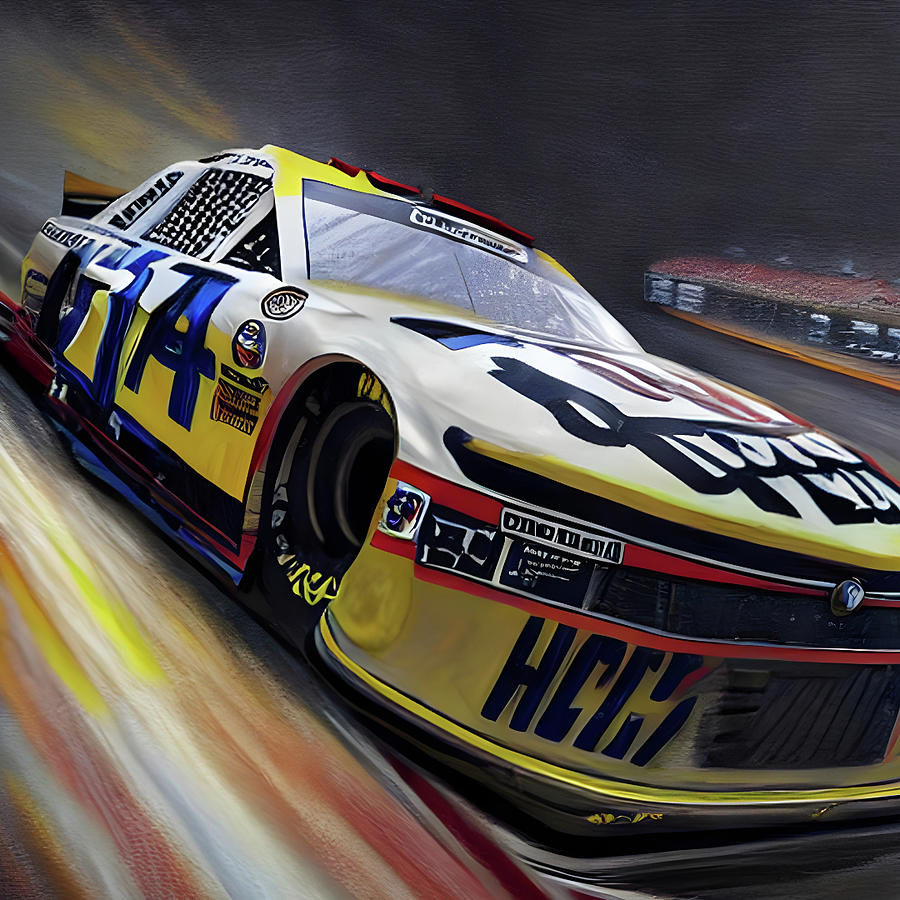 Racing Digital Art by Lonnie Watson - Pixels