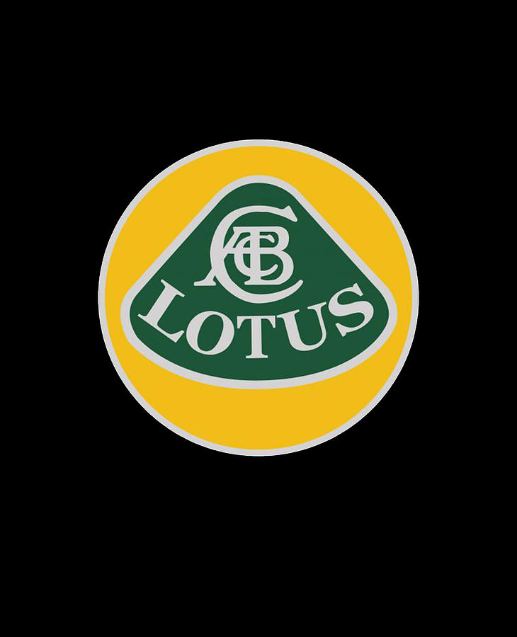 Car Digital Art - Racing Lotus Vintage logo by Sari Reykuma