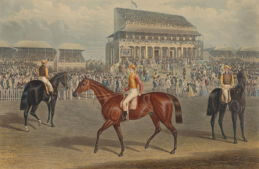 Racing - The Derby, 1847 - Cossack, Winner Relief by Charles Hunt