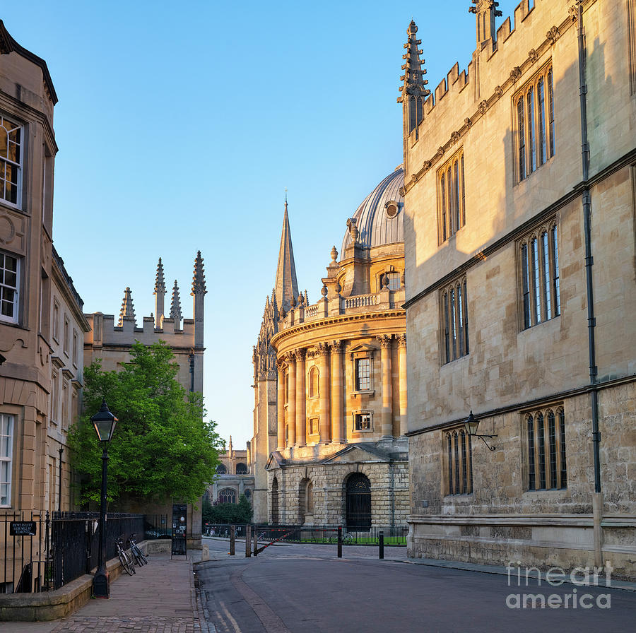 Radcliffe Camera at Sunrise in Spring Photograph by Tim Gainey