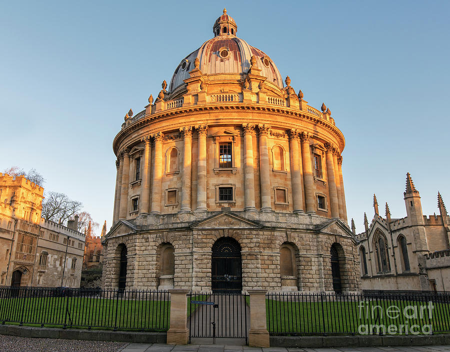 Radcliffe Camera Oxford at Sunrise Photograph by Tim Gainey