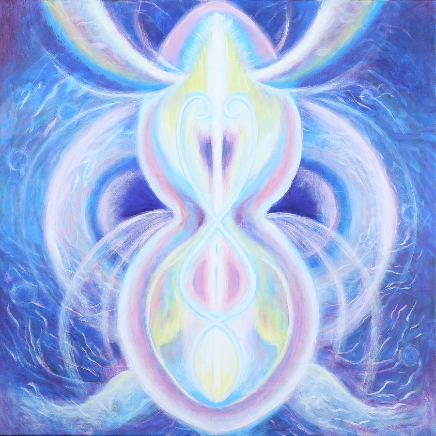 Radiance - Energy Dance Painting by Holly Stone