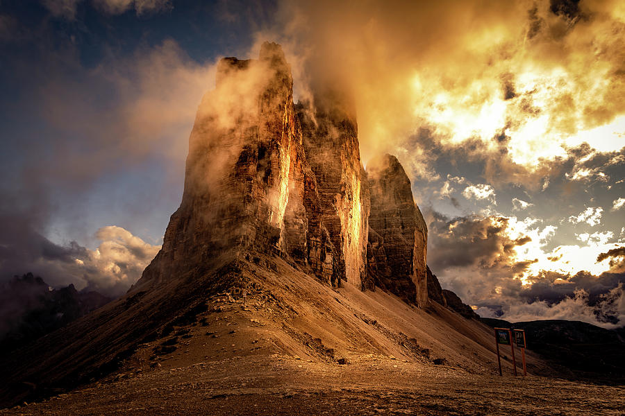 Radiance On the Peaks  Photograph by Andrew Matwijec