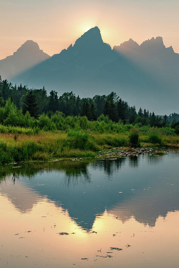 Radiant Peaks Of Grand Teton National Park Photograph by Gregory Ballos