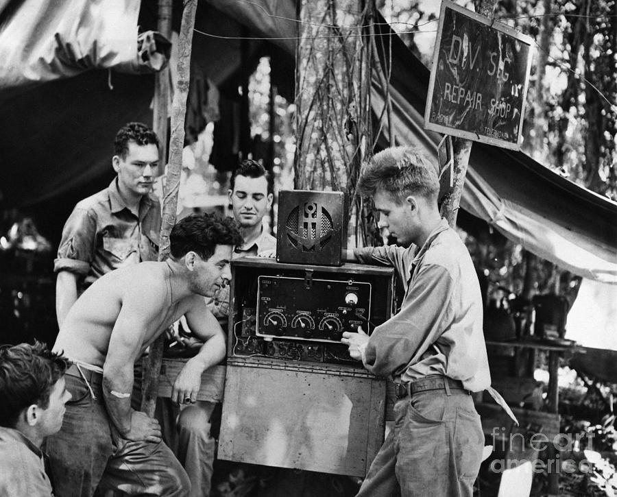 Radio, 1942 Photograph by Granger
