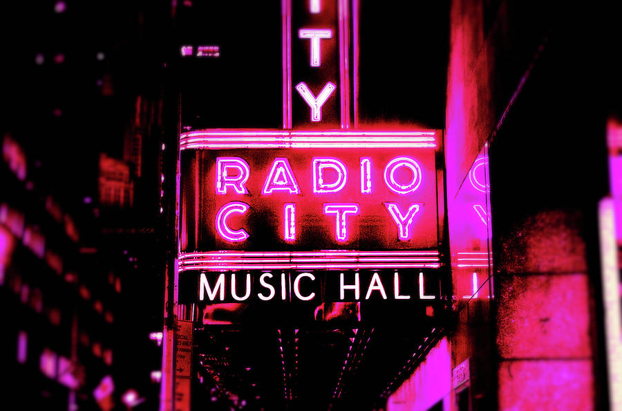 Radio City Punk  Photograph by Susan Maxwell Schmidt