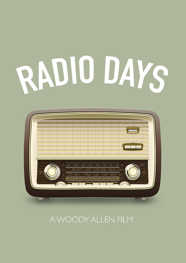 Radio Days - Alternative Movie Poster Digital Art by Movie Poster Boy -  Pixels
