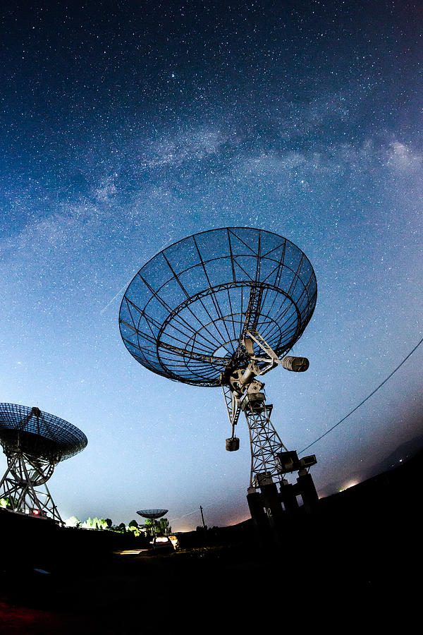 Radio telescope Photograph by Photography by Lysuna