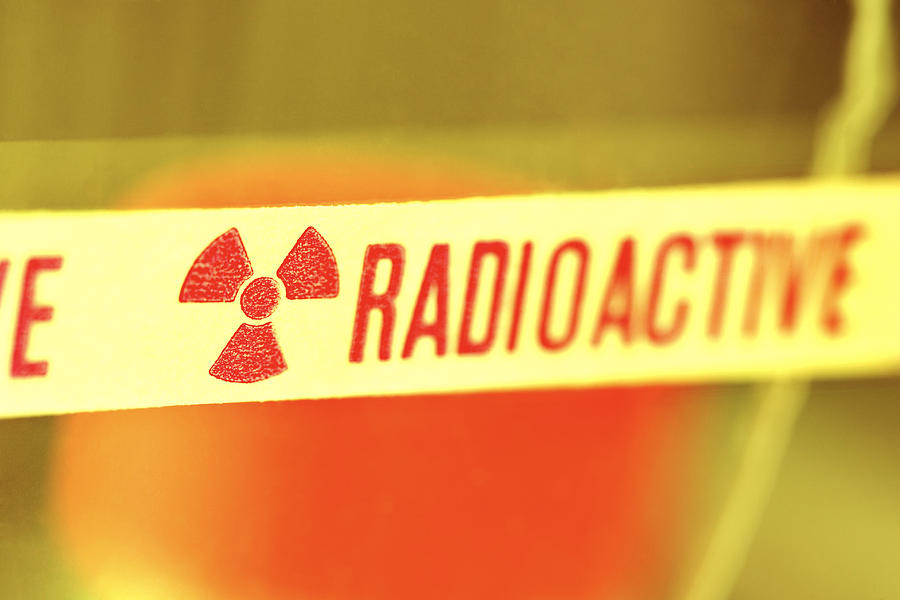 Radioactive warning label Photograph by Thinkstock