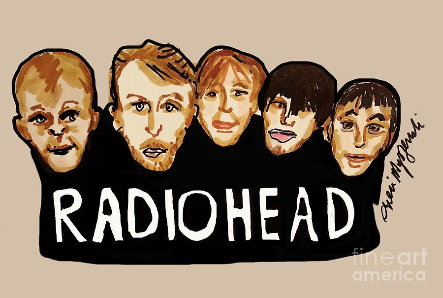 Radiohead Mixed Media