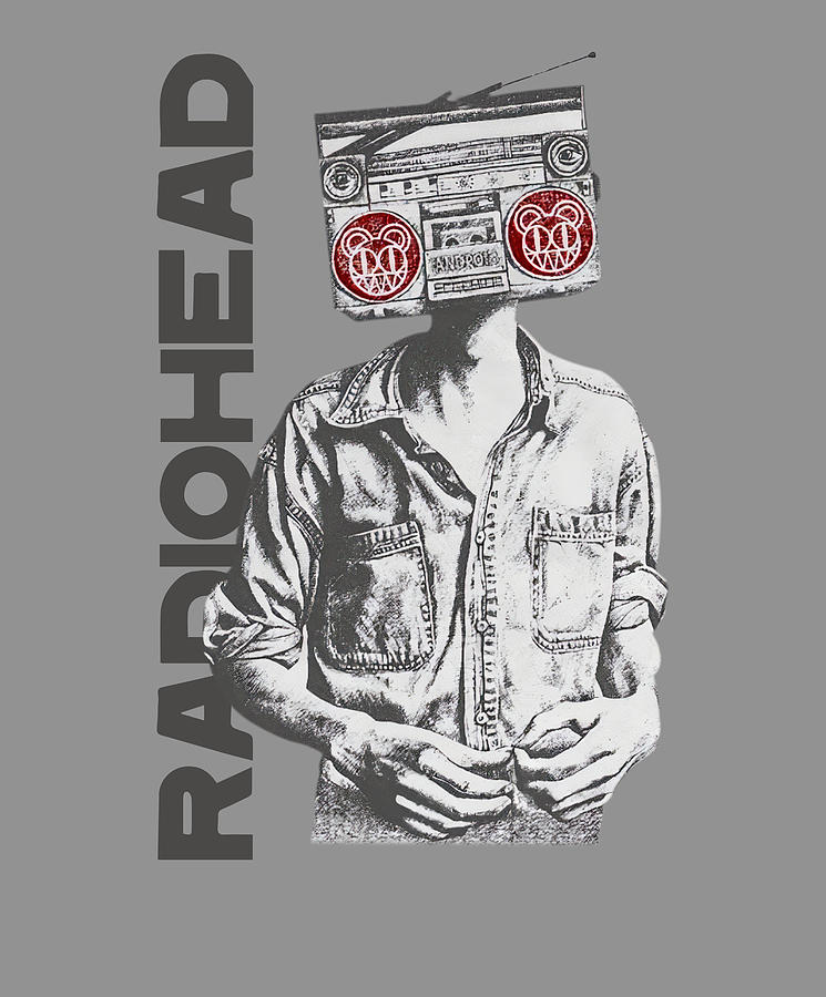 Radiohead Head Digital Art by Mark Laforce - Fine Art America