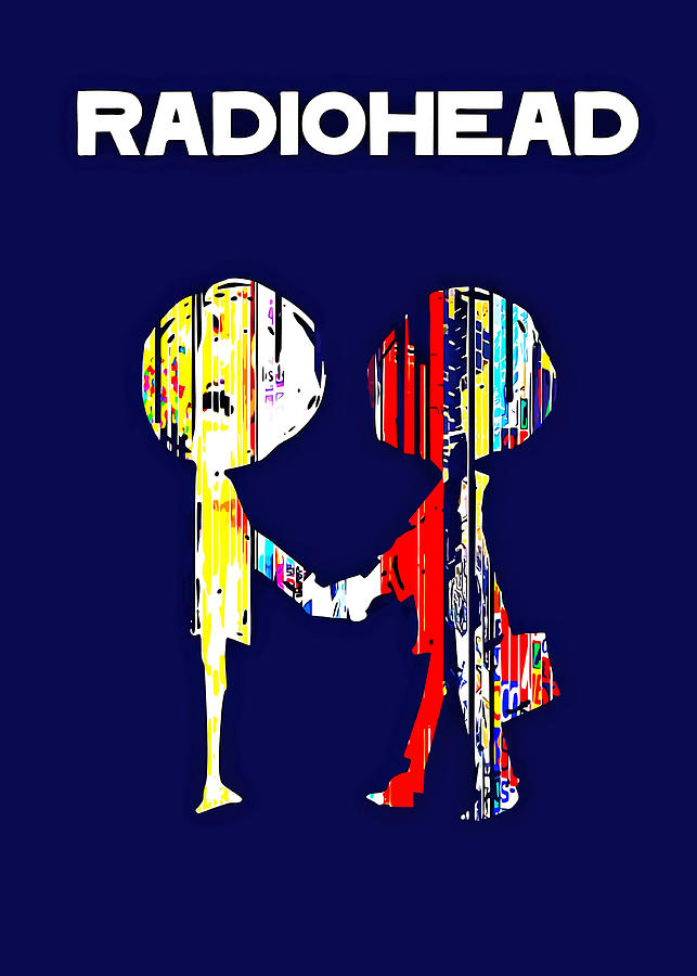 Radiohead Poster Painting by Lloyd King - Fine Art America