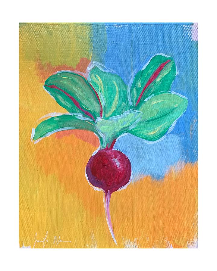 Radish Painting by Jen Warren - Fine Art America