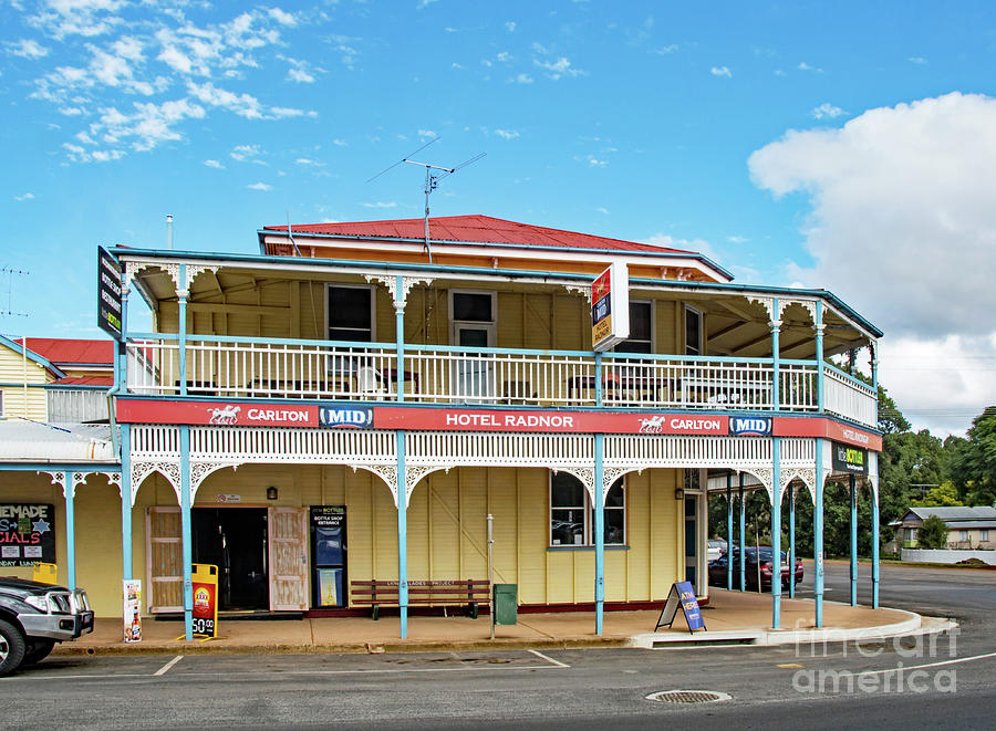 Radnor Hotel, Blackbutt Australia Photograph by Christopher Edmunds