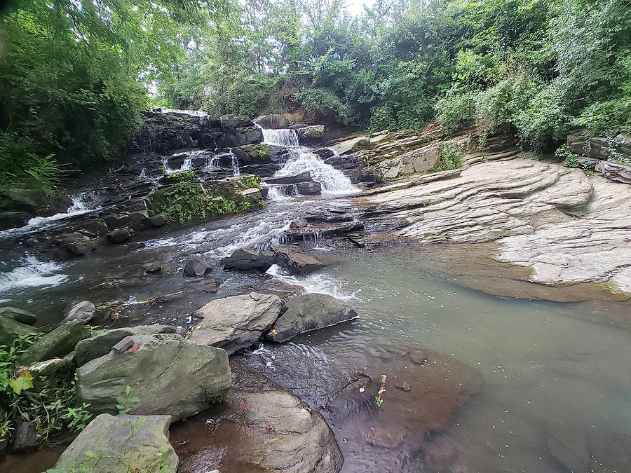 Rae's Creek Cascade Photograph by Howard Wayt