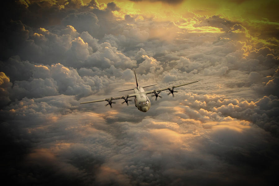 RAF C-130 Hercules Digital Art by Airpower Art