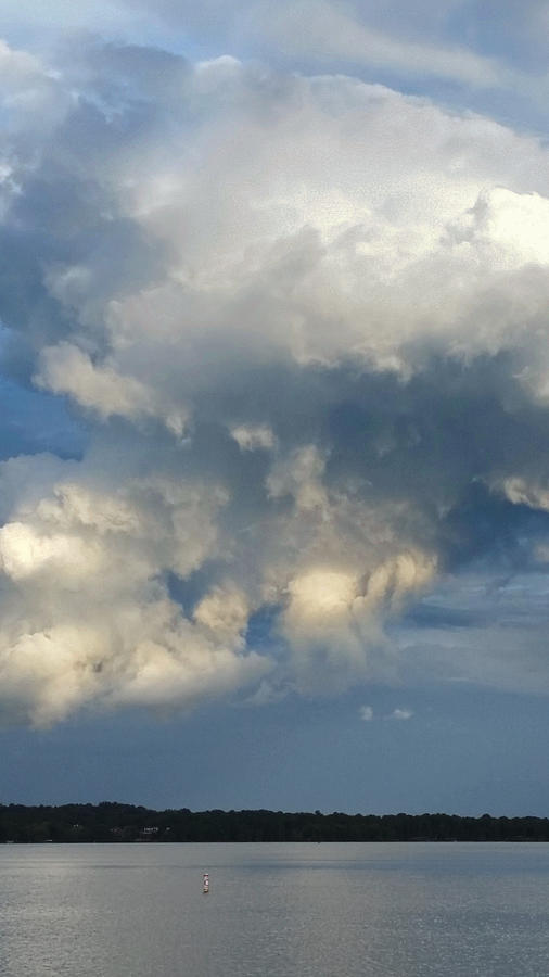 Raggedy Little Cloud Photograph by Ally White